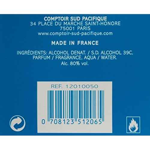 Comptoir Sud Pacifique Eau de Toilette Spray, Vanilla Extreme, 3.3 Fl Oz