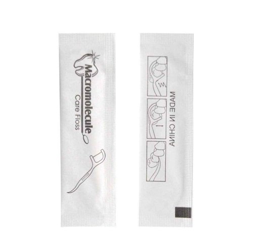 Ai-Fun Each Individually Wrapped Teeth Cleaning Macromolecule Care Floss Travel Hotel Restaurant Dental Floss (500)