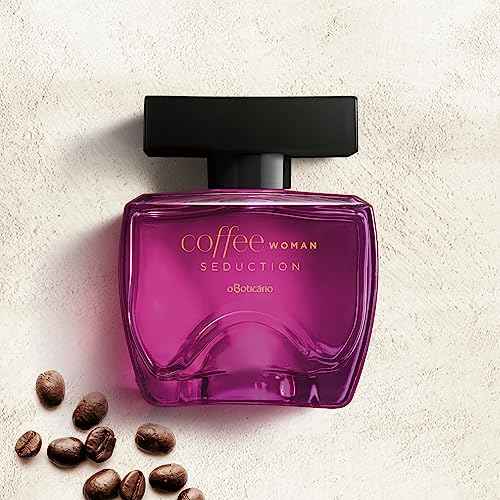 Coffee Woman Seduction Eau de Toilette, Long Lasting Perfume for Women, Sweet Floral Fragrance, 3.4 Ounce