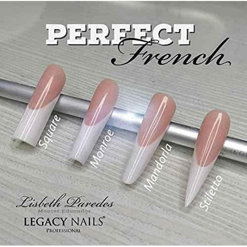 Legacy Nails Professional Cover Acrylic Powder - 1 Lb - Ideal For French Nail Art & Natural Look (COVER PEACH)
