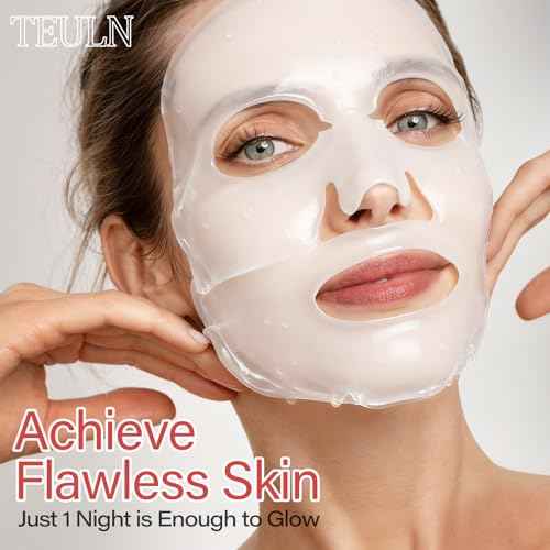 Bio-Collagen Real Deep Mask, Hydrating Overnight Hydrogel Mask, Pore Minimizing, Elasticity Improvement, Korean Skincare (1)
