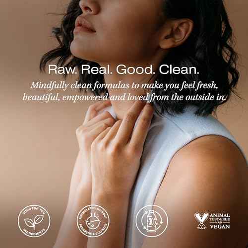 RAW SUGAR Simply Hand Wash, 16.9 Fl Oz (Pack of 3) Lemon Sugar Liquid Hand Soap for Kitchen or Bathroom, Cleanses & Refreshes Hands, Formulated without Sulfates & Parabens