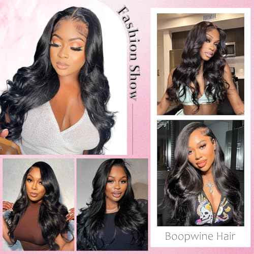 Body Wave Bundles Human Hair 22 24 26 Inch Human Hair 3 Bundles 100% Unprocessed Brazilian Raw Weave Bundle Human Hair Extensions for Black Women Natural Color
