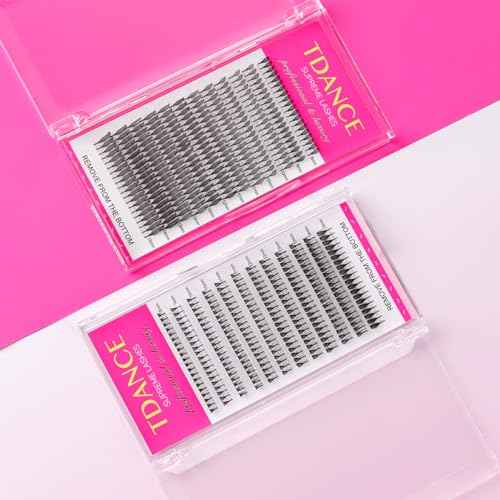 TDANCE Premade Anime Spire Lash Extensions for Professional Lash Artists - Anime Lashes Extensions, Plume Flake Lash Extensions, Lightweight, Perfect for Salon Use Comic Spire Lashes (0.07-C,8-15mm)