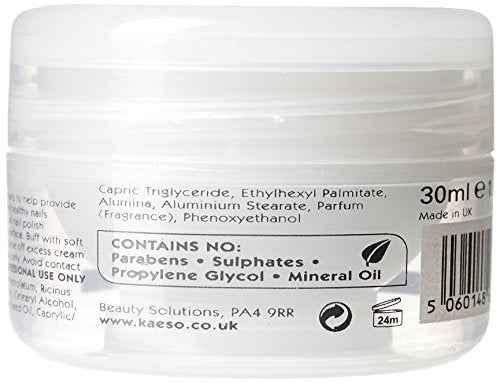Kaeso Mirror Shine Nail Buffing Cream Buffs 30 ml