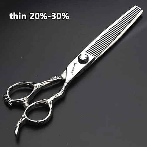 6/7/8 inch Personalized Rose Print Hair Clipper Set (Scissors Set) (7 inch-3pc-B)