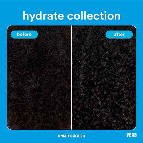 VERB Hydrate Conditioner - Nourish Dry + Frizzy Hair - Smooth + Reduce Frizz - Amber + Warm Jasmine Scent