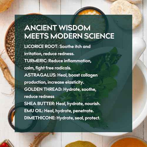 Herbitual Eczema Relief Balm ? Soothing Moisturizer for Face & Body, Dry & Sensitive Skin Barrier Protectant Cream, Flare-Up Treatment for Itchy, Irritated Skin, Steroid & Fragrance-Free