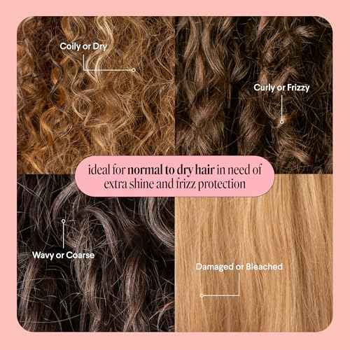 MONDAY HAIRCARE MOISTURE Leave in Conditioner with Hyaluronic Acid, Jojoba & Almond Oil, Shea Butter& Wheat Protein for Dry & Dull Hair 150mL