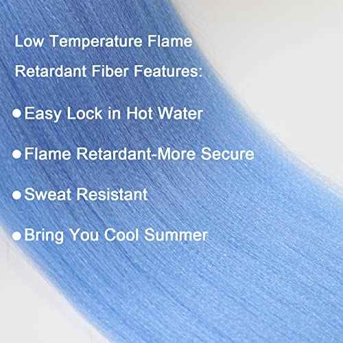Ms Aloe Colorful Braiding Hair Pre Stretched Braiding Hair Multi Colored Braiding Hair Soft Knoteless Braids Hair 26inch 6 Pack Rainbow Braiding Hair Pre Stretched