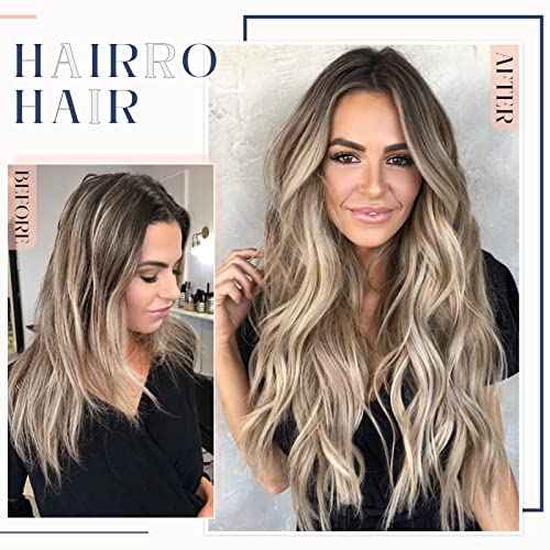 Hairro U Tip Human Hair Extension Pre Bonded Hot Fusion Hairpiece For Women Remy Nail Tipped Hair Pieces Silky Straight Keratin Utips Hair Extension 50g 22" #4P27 Medium Brown Mix Dark Blonde