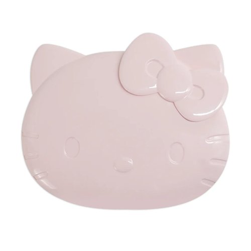 Impressions Vanity Hello Kitty Kawaii Compact Mirror with Touch Sensor Switch for Adjustable Brightness, Lighted Makeup Mirror with LED Lights and 2X Magnifying Mirror (Glossy Pink)