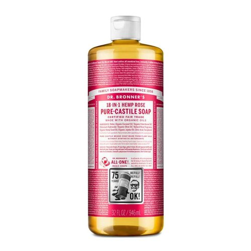 Dr Bronner Soap Liq Rose