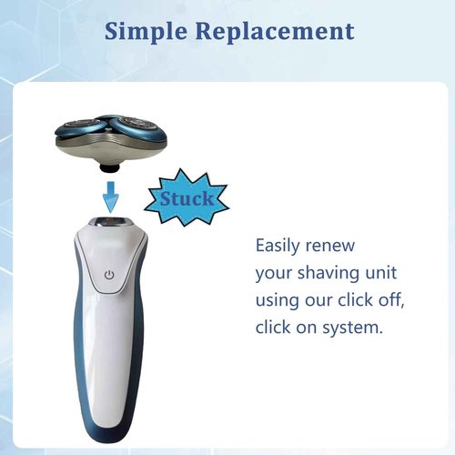 2025 New SH70/52 One Blade Replacement Heads for Phi-Lips Norelco,Compatible with 7310,7340,7530,7740,7880, 7950 etc(1 Pcs)