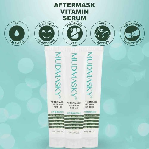 Mudmasky Aftermask Vitamin Serum 30 ml / 1.0 Oz