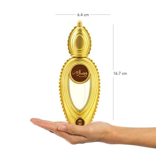 Ajmal Wisal Dhahab Original Honey Oud Eau de Parfum for Men & Women β 1.7 fl oz | Premium Long Lasting Scent Woody Amber Men Perfume with Honey Oud & Musk | Luxury Arabic Fragrance from Dubai
