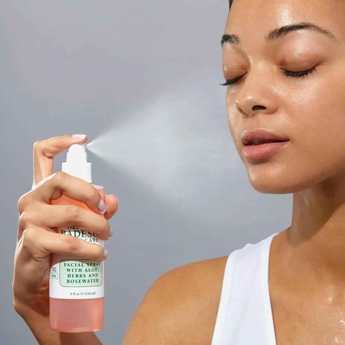 Mario Badescu Rose Water Facial Spray & Enzyme Cleansing Gel Bundle | Hydrating Rose Water Face Mist + Oil-Free Cleanser with Grapefruit & Papaya Extract | Rejuvenates, Clarifies & Removes Excess Oil