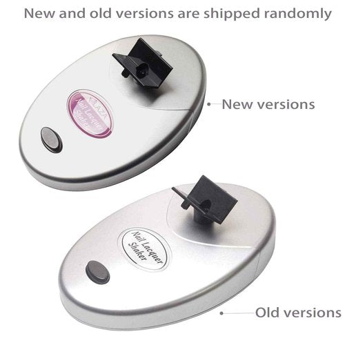 Laza Nail Lacquer Shaker Nails Gel Polish Varnish Adjustable Bottle Shaking Machine Shake Evenly Tools for Nails Art - Sliver