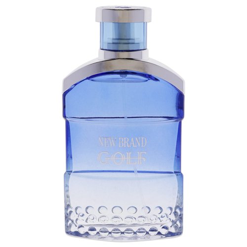 New Brand Perfumes Golf Blue Men EDT Spray 3.3 oz (Pack of 2)