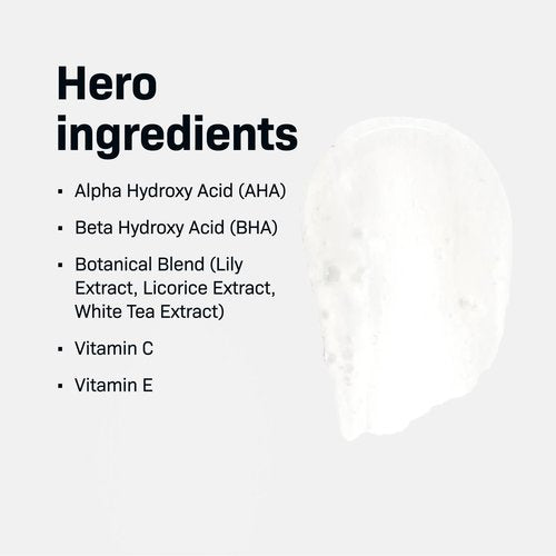 Revision Skincare Brightening Facial Wash, Daily Face Wash for Oily and Combination Skin with Vitamin C, Glycolic Acid, and Salicylic Acid to Brighten, Exfoliate, and Remove Impurities, 3.4 fl oz