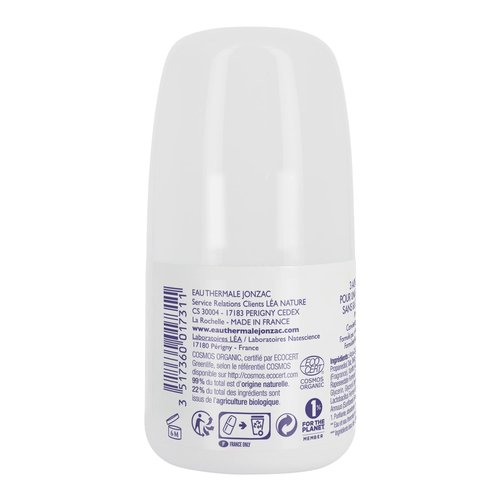Eau Thermale Jonzac Organic Cosmetic Nutritive Hypoallergenic Deo-Care, 50 ml