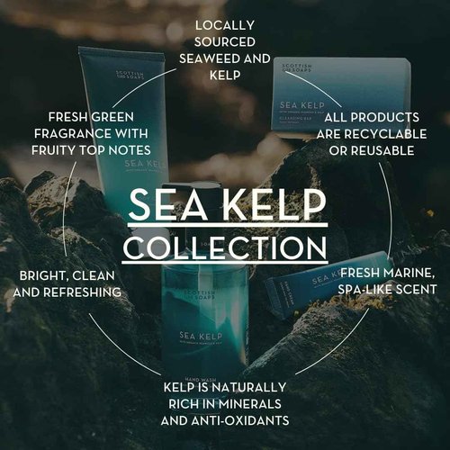 Scottish Fine Soaps Sea Kelp Hand & Body Lotion, Fresh Marine Scent with Green Fruity Notes, Mineral-Rich Formula, 300ml