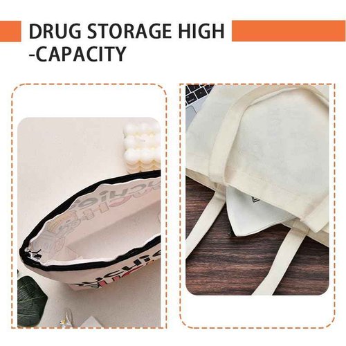 The Ouch Pouch Medicine First Aid Bag for Travel Camping Toiletry Bags with Zipper First Aid Kit Meds Storage Bag Funny Ouchie Pouch for Daughter Friend Birthday Christmas Gifts for Women Men