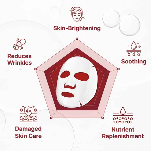 CENTELLIAN 24 Madeca Derma Face Mask (Intensive, 10pc) - Soothing Cotton Sheet Mask for Sensitive, All Skin Types, 24-Hour Hydration. Premium Korean Skin Care. TECA, Centella Asiatica, Madecassoside
