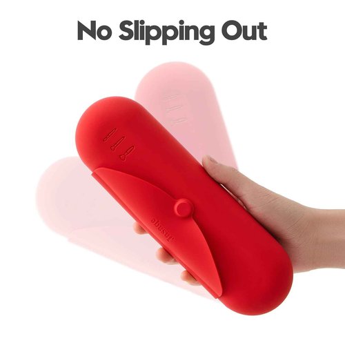 JASAQE Silicone Makeup Brush Holder, Large Travel Makeup Brush Case, Soft Portable Cosmetic Face Brushes Holder