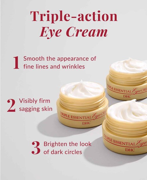 DHC Triple Essential Eye Cream, 1 oz. Net wt.
