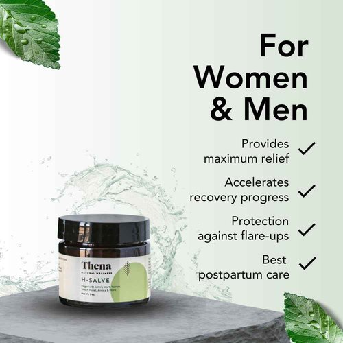Thena Intense Hemorrhoid Treatment and Organic Lip Treatment Balm