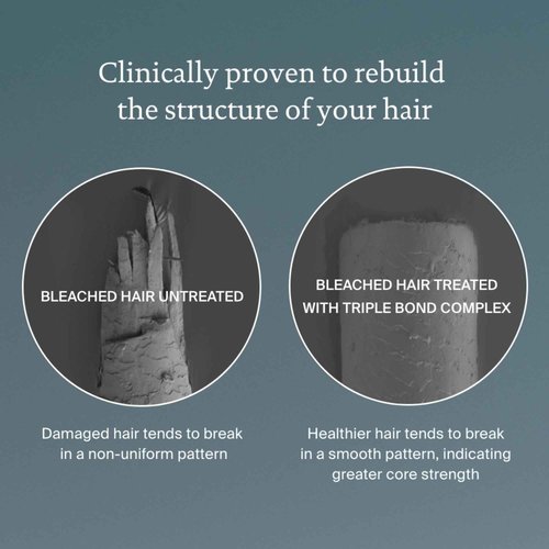 Living Proof Triple Bond Complex Leave-In Treatment and Hair Mask for All Hair Types – Rebuilds Hair Structure, Repairs Damage, Heat Protection, Long-Lasting Results, 1.7 oz