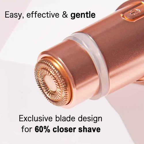 Generation 3 Replacement Heads for New Version Flawless Finishing Touch Facial Hair Remover, 5 Pack