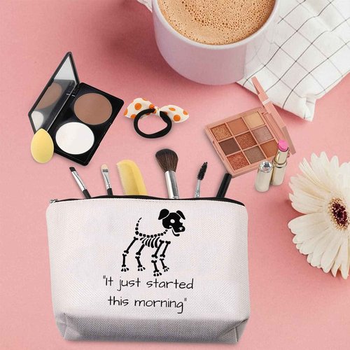 TSOTMO Veterinarian Gift Veterinary Zipper Pouch Makeup Bag Gift Vet Appreciation Gift Thank Gift Vet Tech Gift Rescuing Animal Gift (started)