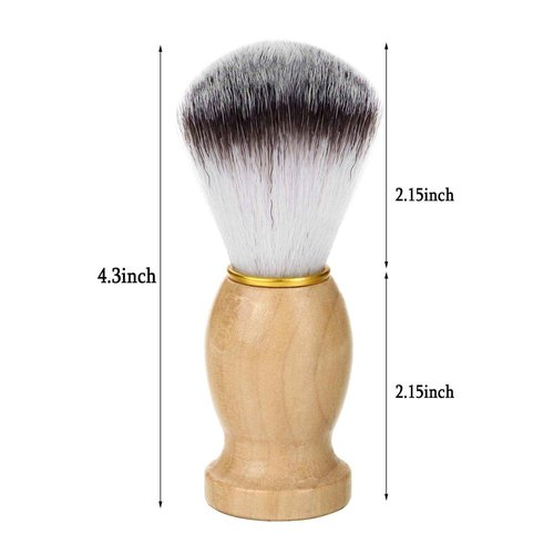 Faleto Stainless Steel Shaving Brush Stand Holder and Soap Bowl Mug Set for Safety Razor Brush
