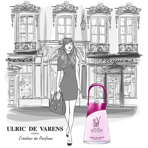 Udv Chic Issime By Ulric De Varens For Women. Eau De Parfum Spray 2.5 OZ