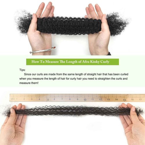poetically 10 Inch Afro Kinkys Bulk Human Hair Kinky Twist Hair 50g Dreadlock Extensions for Soft Locs Natural Black Kinky Curly Afro Twist Hair
