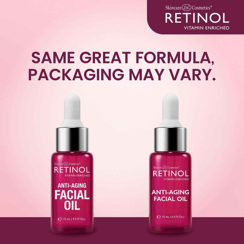 LIVAURA Retinol Anti-Aging Facial Oil – Instantly Adds A Glow To Your Face For A Younger Look – Radiance Booster With Nine Essential Oils Restores Hydration & Nourishment To Your Skin Night & Day