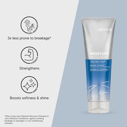 Joico Moisture Recovery Moisturizing Set | For Thick, Coarse, Dry Hair | Restore Moisture, Smoothness, Strength, & Elasticity | Reduce Breakage | With Jojoba Oil & Shea Butter