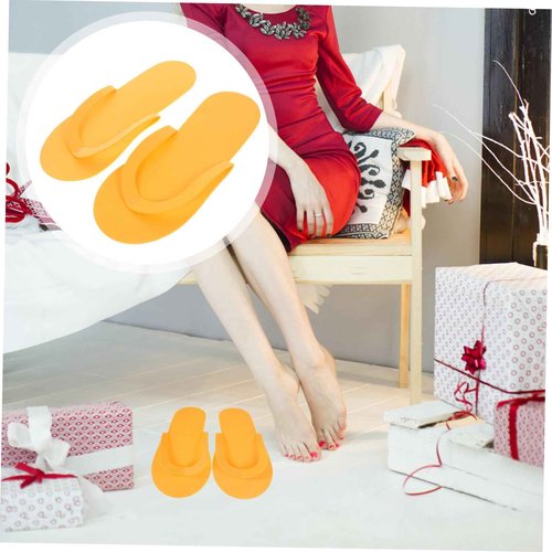 ROSENICE Disposable Pedicure Slipppers for Salon Spa Pedicure 36 Pairs (Random Color)