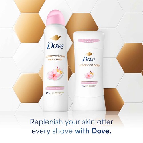 Dove Advanced Care Antiperspirant Deodorant Spray for Women 3 Pack Sakura Blossom & Yuzu 72 hour sweat and odor protection 3.8 oz