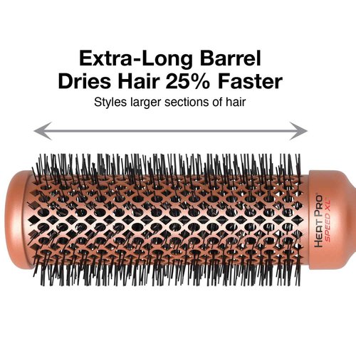 Olivia Garden HeatPro Speed XL Non-Electrical Fast-Drying Round Thermal Brush – 1 3/4” Barrel