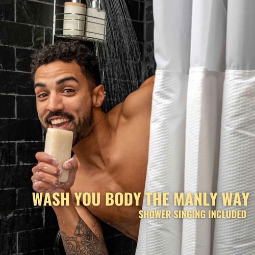 San Francisco Soap Co Man Bar Minis 4-Piece Gift Set - No Harmful Chemicals - Good for All Skin Types - Made in the USA