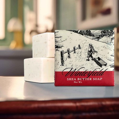 Greenwich Bay Mini Botanical Soap Bars – 12 Pack 1.9 oz Each – Individually Wrapped Guest Soaps for Airbnb, Spa, Travel, Bath – Travel Size Bar Soap Set, Winterfield