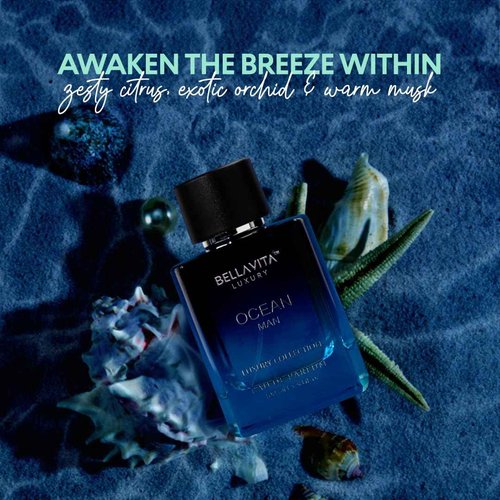 BellaVita Luxury's Fire & Ice | CEO Man Intense & Ocean Man | Perfume for Men | Long Lasting | Eau De Parfum | 2x100ml Perfumes