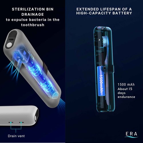 ERA UV Light toothbrush case