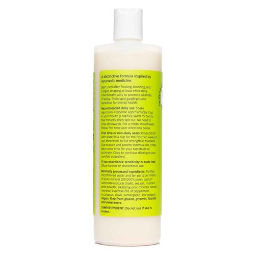 Uncle Harry's Natural Alkalizing Miracle Mouthwash | Adult & Kids Mouthwash for Bad Breath | pH Balanced Oral Care Mouth Wash & Mouth Rinse (16 fl oz)