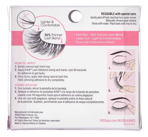 Kiss Lash Couture Luxtensions Russian Volume (Pack of 3)