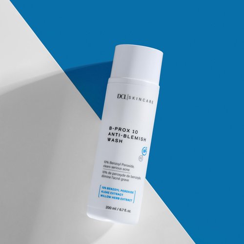 DCL Skincare B Prox Anti-Blemish Acne Wash with 10% Benzoyl Peroxide, 6.7 Fl oz