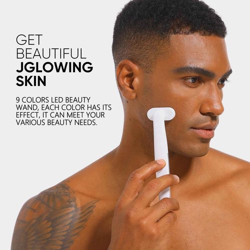 SMOOTHGLOW 2.0 PRO Awakening-4D 9-in-1 Red Light Therapy for Face, Home Radiant Renewal Facial Wand, LED Light Therapy Wand for Face Lift, Firm, Anti-Aging Wrinkle, Rejuvenation, Gift Set for Women